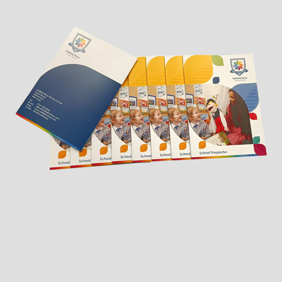 Fast turnaround school prospectus booklets for your Bolton business