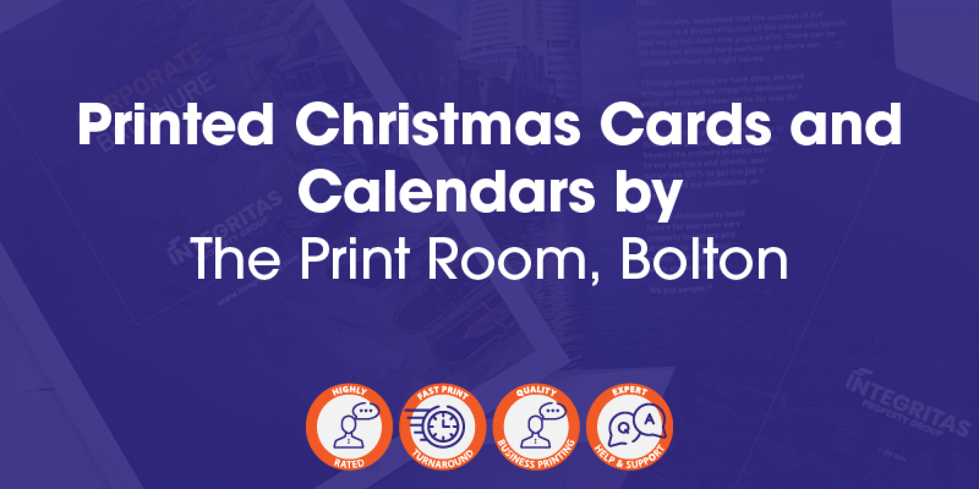 Christmas card brochures now ready!
