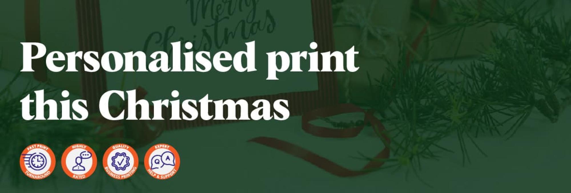 Personalised print this Christmas