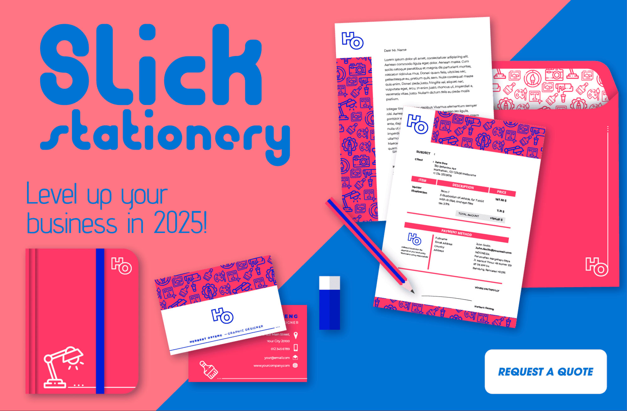 Slick stationery to level up your business in 2025 from The Print Room, Bolton 