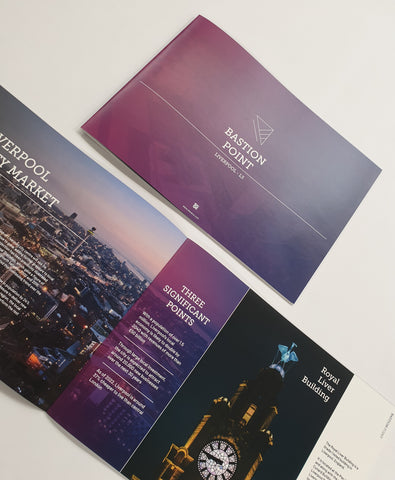 Printed business brochures for Elavace by The Print Room, Bolton